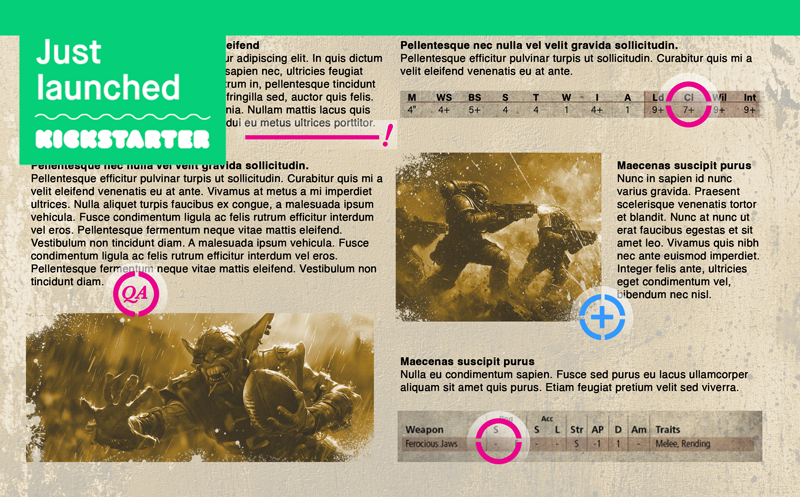 Errata Rule Book Tabs