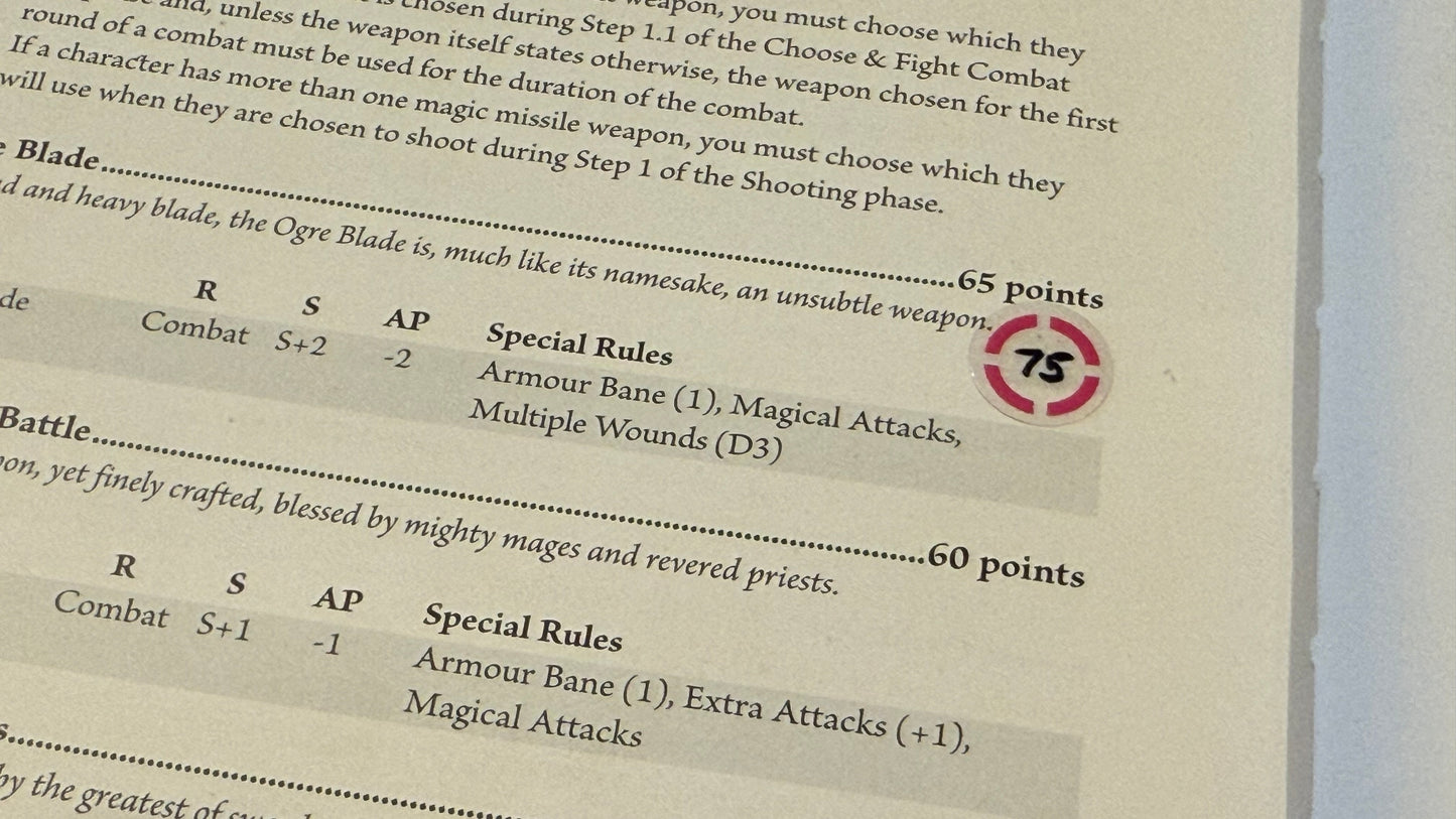 Errata Tabs