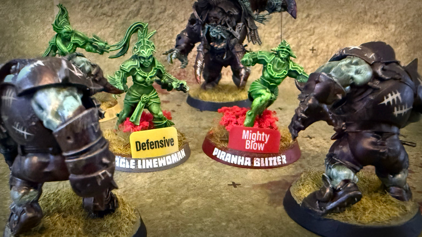 Blood Bowl 3rd Season Skill Tabs