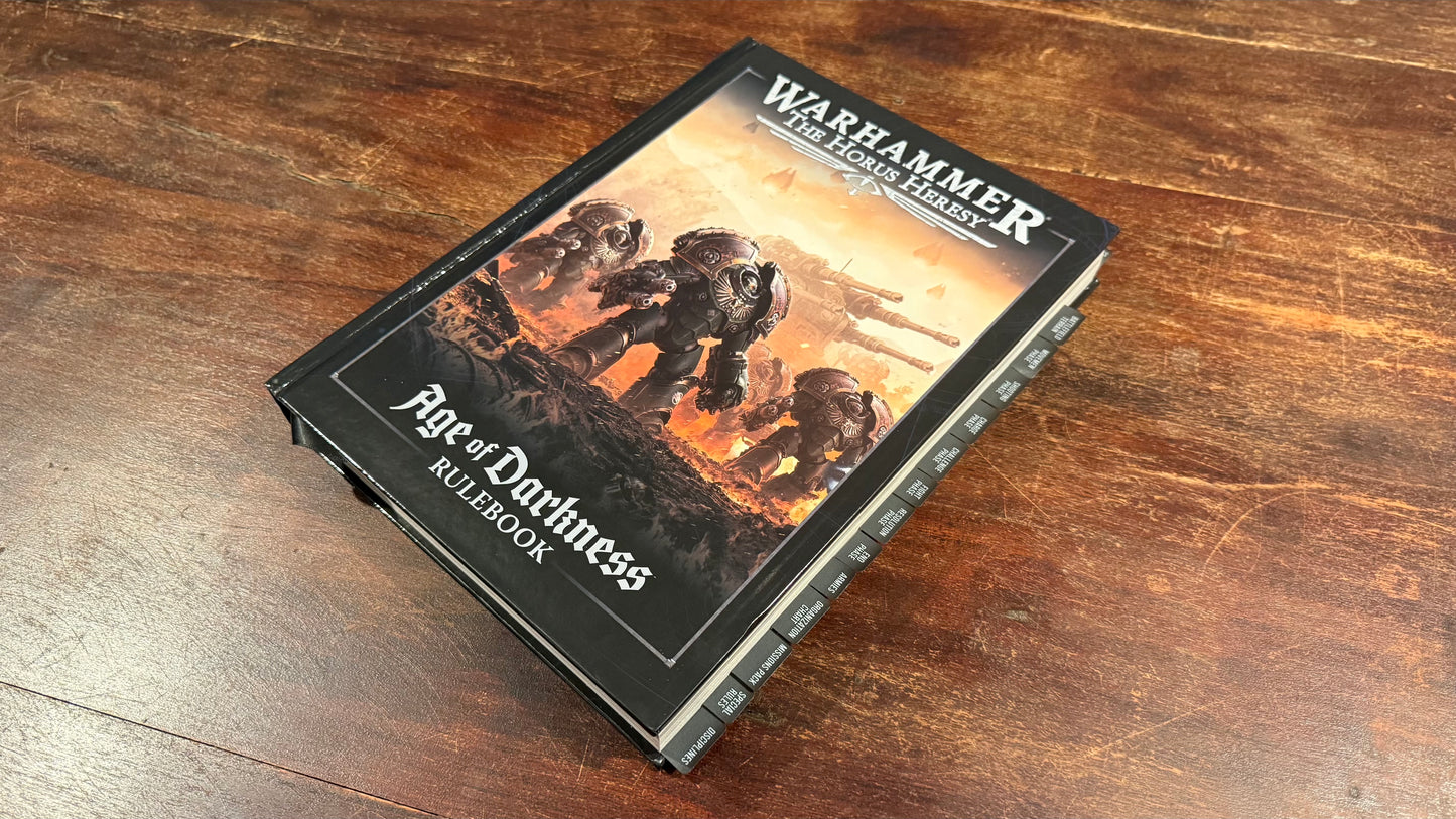 The Horus Heresy 3rd Edition Rule Book Tabs