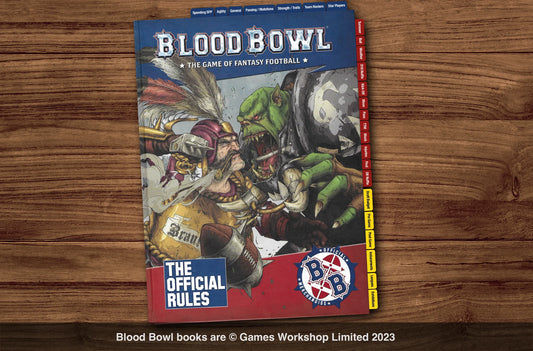 Blood Bowl Rule Book Tabs